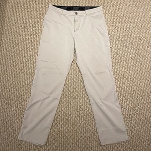 Nike Dry Fit Golf Pants White and Grey Great Condition